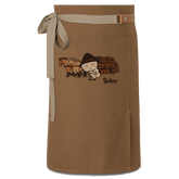 Da Oid Sinzer Pferdegespann Schuerze Vorbinder Braun Haidham Front